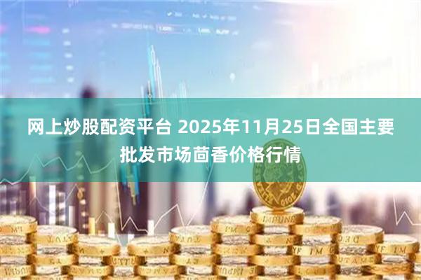 网上炒股配资平台 2025年11月25日全国主要批发市场茴香价格行情